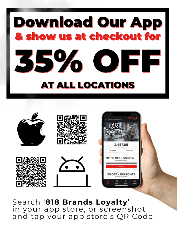 Download the 818 Brands App: Get 35% Off Your Next Purchase